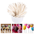 Miniatyrbilde 4 av 5: 15cm Hvite 100 stk/sett Fargerike Lollipop Pinner Kake Pop Pinner for Godteri Sjokolade