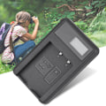 Miniatyrbilde 5 av 5: LED-skjerm NP-95 Batterilader Enkelt Spor for Fuji Fujifilm Finepix X100S F30 X-S1