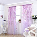 Miniatyrbild 4 av 8: Spets Blommig Skir för Fönster Dörr, Broderade Dörrgardiner Högkvalitativ Polyester Transparent Spets Tyg Elegant Design för Vardagsrum Sovrum