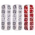 Miniatyrbillede 1 af 5: Krystal Nail Art Blanke Flatbacks Rhinestones