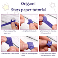 Pikkukuva 6 / 6: Origami-tähtien paperipakkaus DIY-paperia, 360/520 arkkiä, moniväriset glitter-origami lapsiin taiteen ja käsityön projekteihin