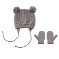 Miniatyrbild 2 av 8: 1 set Baby Hat Cute Bear Toddler Earflap Beanie Warm för hösten
