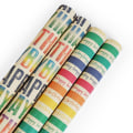 Miniatyrbild 1 av 8: Ko-hud födelsedagspresent Inslagning Retro presentförpackning Inslagning papper