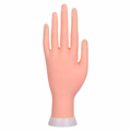 Miniatyrbild 1 av 6: Nagelträningshand, flexibel, rörlig konstgjord hand för nagelövningar, manikyr, övningsverktyg (vänster hand)