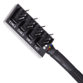Miniatyrbillede 5 af 8: 4-polet PWM Fan Hub, 4-polet Stik til CPU Fan PC Fan Hub