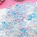 Miniatyrbillede 4 af 5: Gradient Farvede Perler til Neglepynt, DIY Neglekunst Smykker