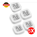 Miniatyrbillede 1 af 5: Digital Termometer-Hygrometer Luftfugtighed Temperaturmåler