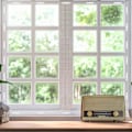 Miniatyrbild 6 av 8: Enkel fönsterhantering med elegant vit design, fönsterhasp i solid metallkonstruktion för förbättrad funktionalitet och stil