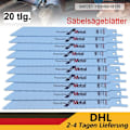 Miniatyrbillede 1 af 5: 10/20 stk. Professionelle BiMetall Sabel Savblad til Metal Bosch S922EF Dewalt Savblade
