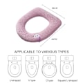 Miniatyrbillede 2 af 7: Toiletbræt pude til alle sæsoner, universal toiletbræt