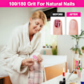 Miniatyrbild 5 av 5: Mini nagelfilar block, nagelbuffertar för naglar, mini buffertblock