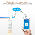 Miniatyrbillede 5 af 5: 5 STK | Wifi WLAN Switch Smart Kontakt til Alexa APP-styring 2200W DHL