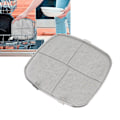 Miniatyrbillede 1 af 8: Frituresskjold i 304 Rustfrit Stål Dobbelt Dæk Frituresskjold til Oval Grillmaskine Hjem