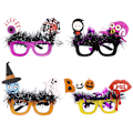 Pikkukuva 1 / 5: 4 Halloween-lasit - koristeltu paperilasit