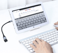 Miniatyrbilde 5 av 5: Type-c adapterkabel OTG datakabel Type-c til USB3.0 konverter ca