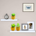 Miniatyrbillede 5 af 5: 4 stk. kunstige sukkulenter bonsai guldbelagte plastikpotter