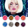 Miniatyrbild 6 av 8: 24 färgpigment nagelpulver, färgglatt iriserande glitter Ultrafint självlysande pärlemorskimrande Högglans halopulver, naglarpigment damm 3D DIY Nail Art