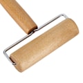 Miniatyrbild 8 av 8: Köksbakredskap Non-Stick Kavel i Trä, Naturlig Bok Dubbel Degkavel med Ergonomisk Design för Jämn Tjocklek