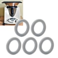 Miniatyrbillede 1 af 8: 5 stk. Silikon Blender Beskyttelsesringe Mixer Tilbehør Reservedele til Vorwerk Thermomix TM21 TM31