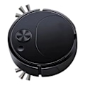 Miniatyrbild 5 av 5: Automatisk dammsugare Låg ljudnivå Uppladdningsbar 3 i 1 Intelligent soprobot för hår dammfläck, Svart