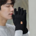 Miniatyrbilde 7 av 8: 4 Par Dame Vinter Touchscreen Hansker Varme Fleecefôret