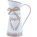 Pikkukuva 1 / 6: Vintage-kukkakulho Sydän Maitokannu Rauta Kukkaruukku Shabby Chic D