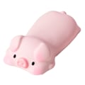 Miniatyrbillede 2 af 5: Keyboard Håndledsstøtte Tegneserie Dyre Stil Blød Komfortabel Træthedslindring Keyboard Håndledspude til Hjem Spil Kontor Pink Gris