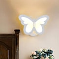 Miniatyrbild 5 av 5: Modern Nordisk Tecknad Vägglampa, Nordisk Vit LED Vägglampa för Inomhus Barnsäng, Charmig Design för Vardagsrum Entré Korridor, Jämn