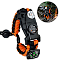 Miniatyrbild 1 av 6: Överlevnadsarmband i paracord 7-i-1 Taktiskt armband - Nödläge