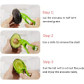 Miniatyrbillede 3 af 5: Avocado Skærer Avocado Slicer 3 i 1 Multifunktionel Avocado