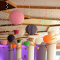 Miniatyrbillede 8 af 8: Plastik flow band fest hvirvel spiral dekorativ loft