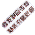 Miniatyrbillede 1 af 5: Flade Nail Stene, Rhinestones til Neglekunst