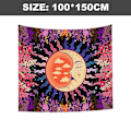 Miniatyrbild 2 av 5: Månblumetapestry Sovrum växt blommig tapestry estetisk