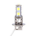 Pikkukuva 2 / 3: H3 LED 12V + 2x H3 5050 Valkoinen 9 SMD LED Xenon Lamppu DC12V Auto