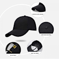 Pikkukuva 3 / 6: Unisex Ulkoilmakorkki Kappe Puuvilla Baseball