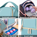 Miniatyrbilde 3 av 5: Brystmælkskjølebag Isolerende Babyflaskekjølebag for