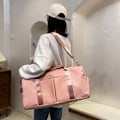 Miniatyrbillede 7 af 7: Gymtasker til mænd Vandafvisende Duffel Weekender Taske til Kvinder og Mænd
