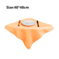 Miniatyrbillede 2 af 5: 10 stk. Klud Dugdug Servietter 48*48cm, Polyester Vaskbar