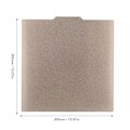 Miniatyrbild 6 av 8: PEI Stålplatta Dubbelsidig Stark Adhesion Enkel Avformning Magnetisk Gummi Platta för Voron 3D-skrivare 305 X 305mm / 12.01 X 12.01in