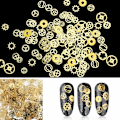 Miniatyrbillede 3 af 8: Boks-pakket (ca. 100 stk.) Ultratynde 3D Punk Time Gears Neglebeslag Neglekunst Dekorationer Legering Manicure DIY Negletips