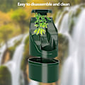 Miniatyrbild 3 av 5: Reptil Chameleon Bistro Dricker Dripper med matningstång och skrubbtång för amfibier, insekter, ödlor, sköldpaddor, ormar, spindlar, grodor,