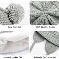 Miniatyrbild 8 av 8: 1 set Baby Hat Cute Bear Toddler Earflap Beanie Warm för hösten