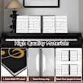 Miniatyrbild 5 av 8: Notmapp Mapp 4 Sidor Expandera Piano Notmapp Pärm Ele Spiral Notmapp Organizer A4 Storlek Skrivbar Körmapp för Notförvaring