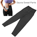 Miniatyrbillede 4 af 5: Sauna Svedbukser til Kvinder med Mavekontrol Højtaljet Thermo Neopren Træningsbukser, 4XL/5XL