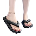 Miniatyrbild 1 av 5: Bubbel Slides Flip Flops för Kvinnor och Män, Tjockare Dämpad