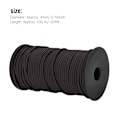 Miniatyrbilde 1 av 2: 100m 9-trådet 4mm Tykk Parachute-snor Lanyard String Klær Line Camp Tau (Brun)