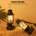 Miniatyrbild 8 av 8: Lykta LED-ljus Dekorativ LED-vindlampa Heminredning för bröllop Födelsedagsfest Karnevaler Svart