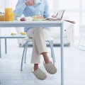 Miniatyrbillede 4 af 5: Indendørs hjemmesko i memory foam, let at træde i, hyggelige til soveværelset, sommerlige og lette