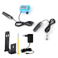 Miniatyrbillede 2 af 8: PH EC Tester Meter Online Vandkvalitetsmonitor Analyse til Akvarium Swimmingpool EU 230240V