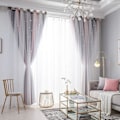 Miniatyrbilde 7 av 8: Gardiner Stjerner Lystette, Gardiner Dobbelt Lag Hullet Stripe